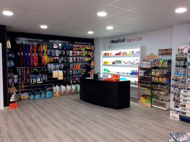 Imagen del interior de la tienda